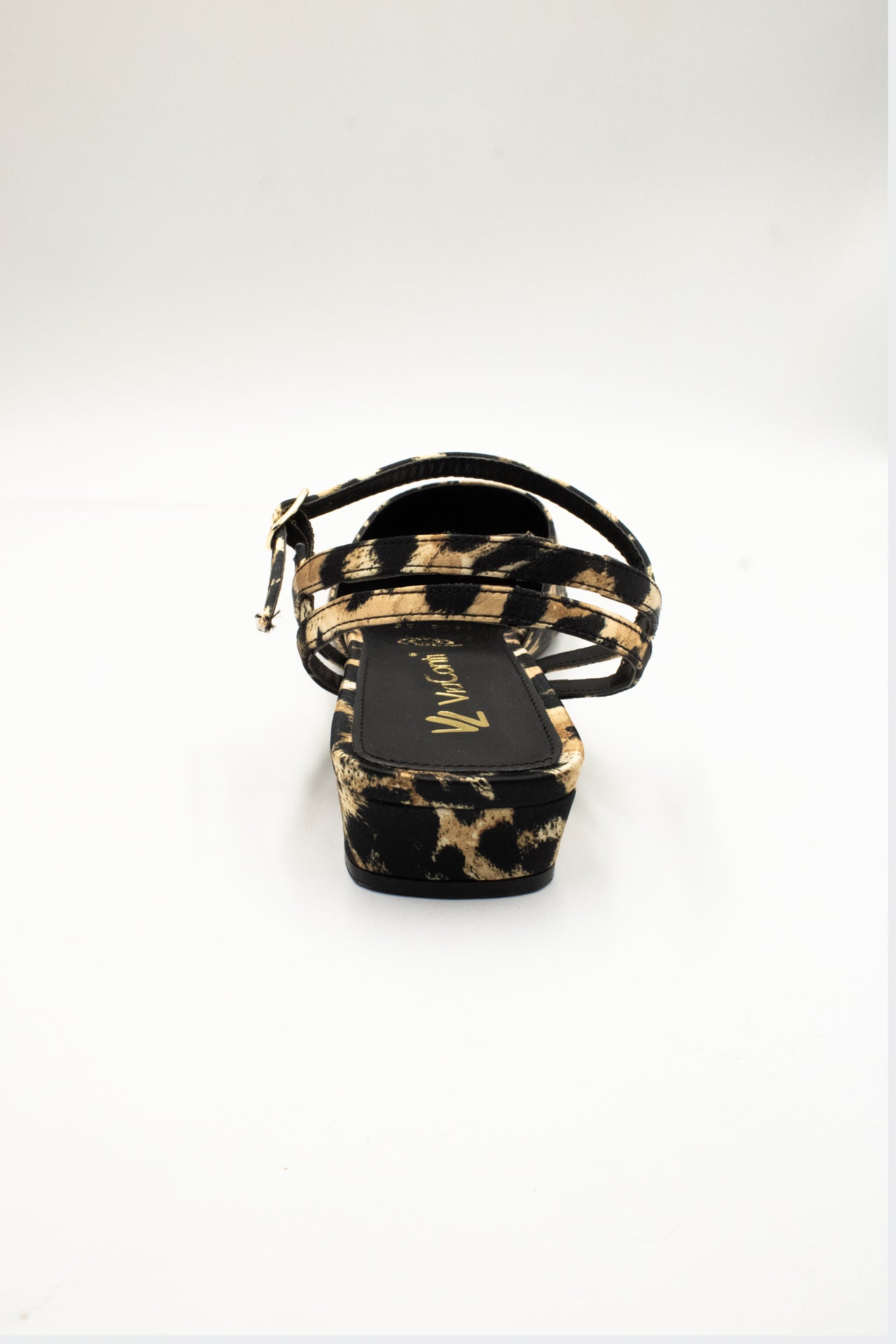 KARLA Zapatilla de piso leopardo