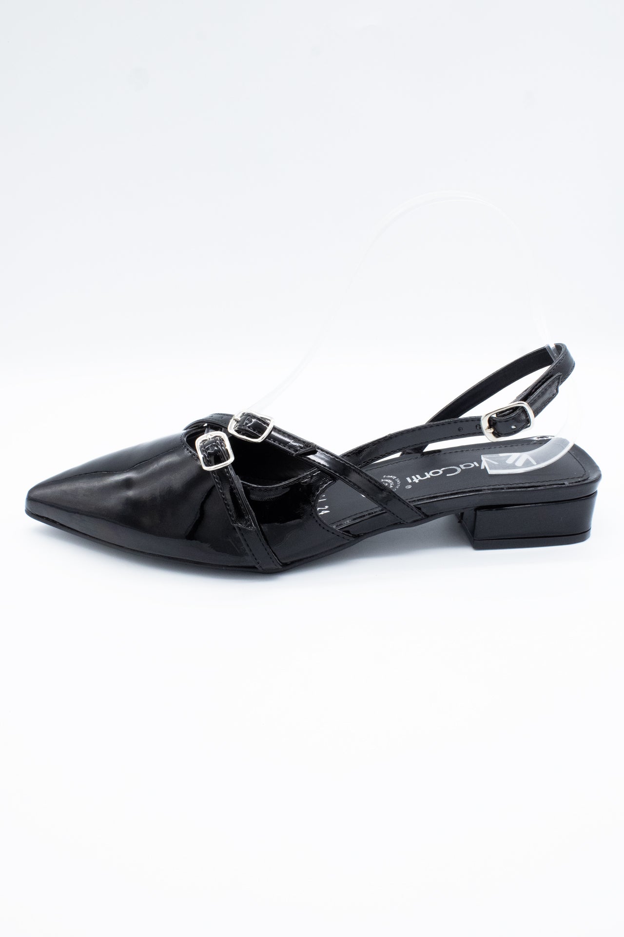 IRIS Zapatilla de piso negro