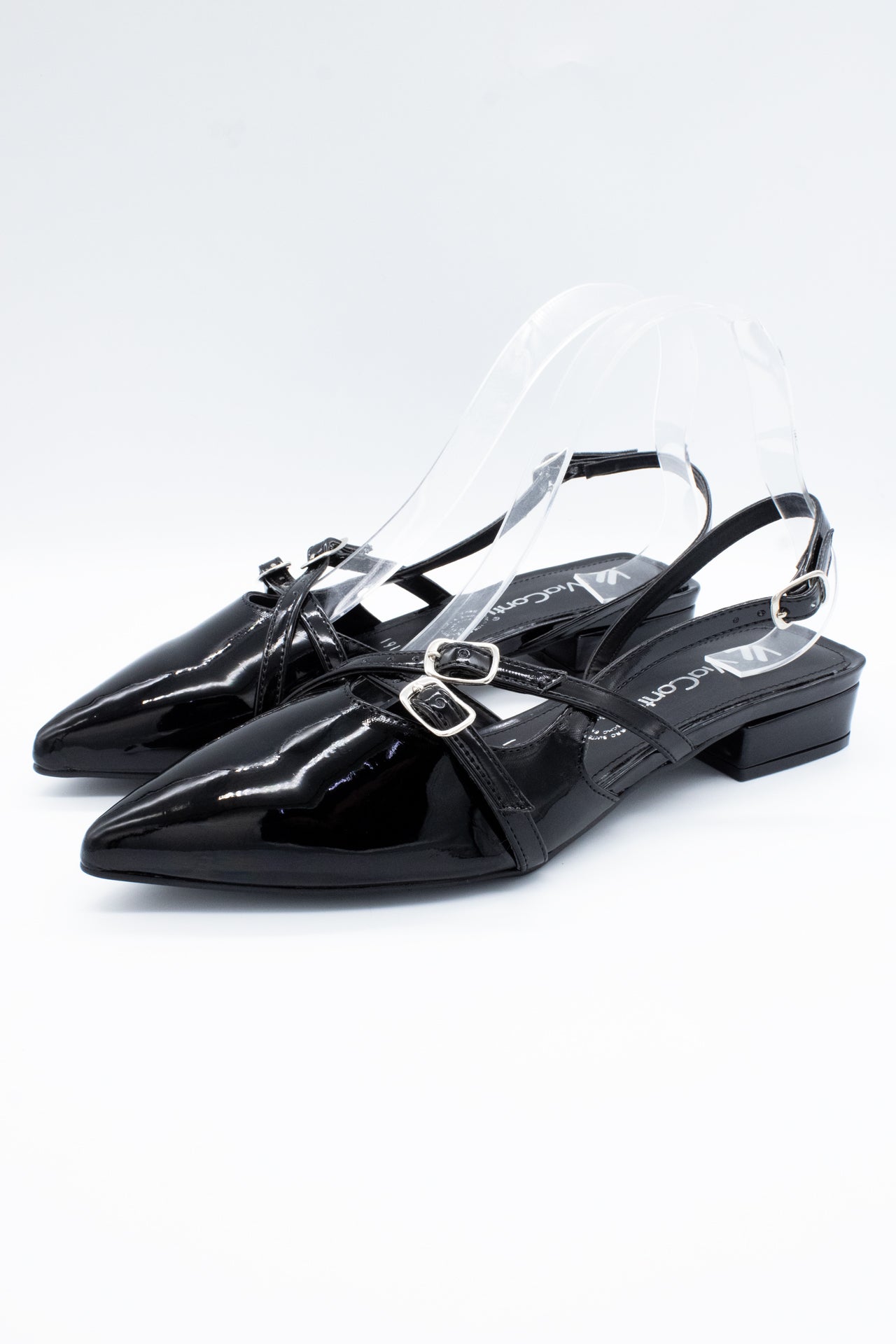 IRIS Zapatilla de piso negro