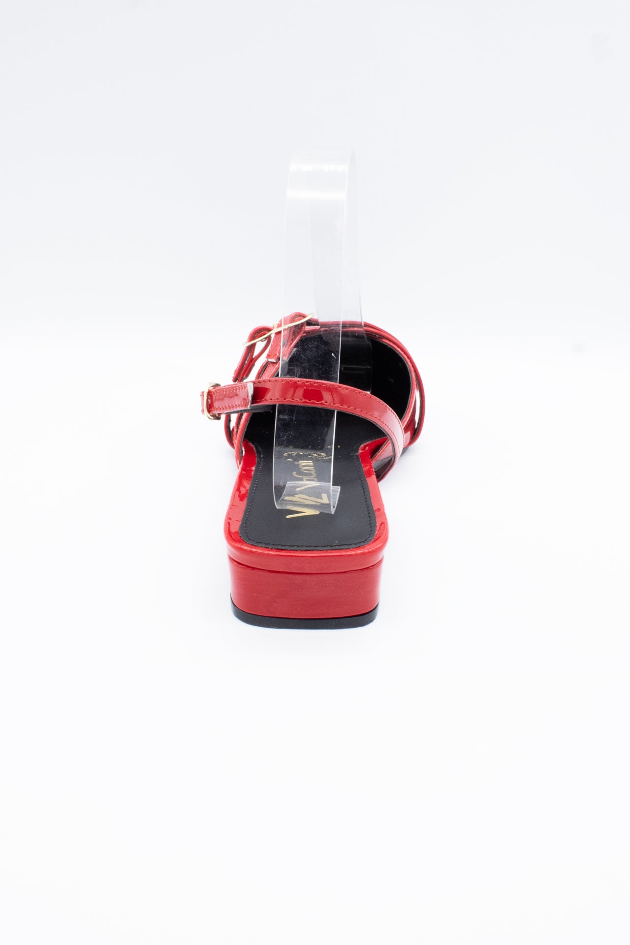 IRIS Zapatilla de piso rojo flama