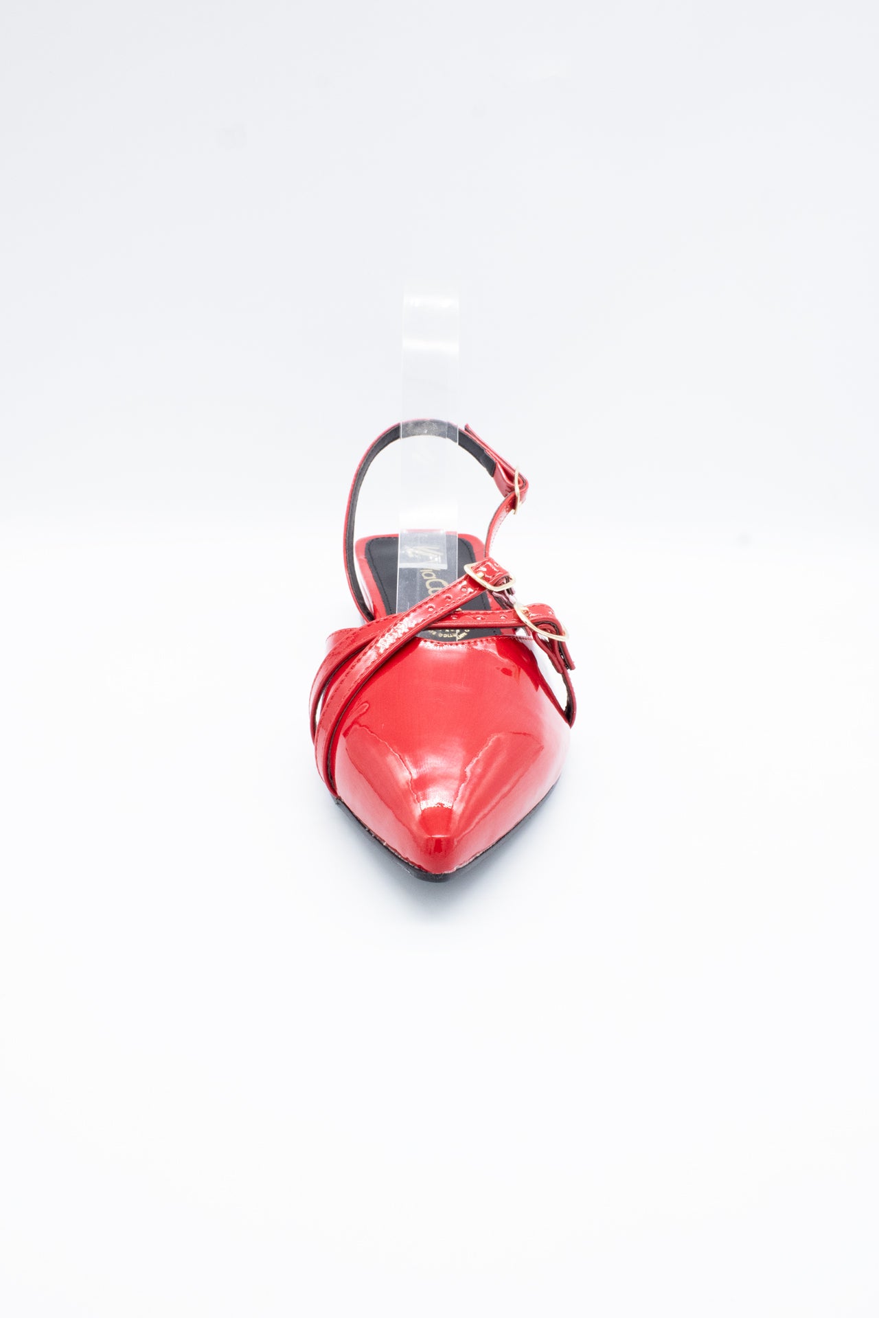 IRIS Zapatilla de piso rojo flama