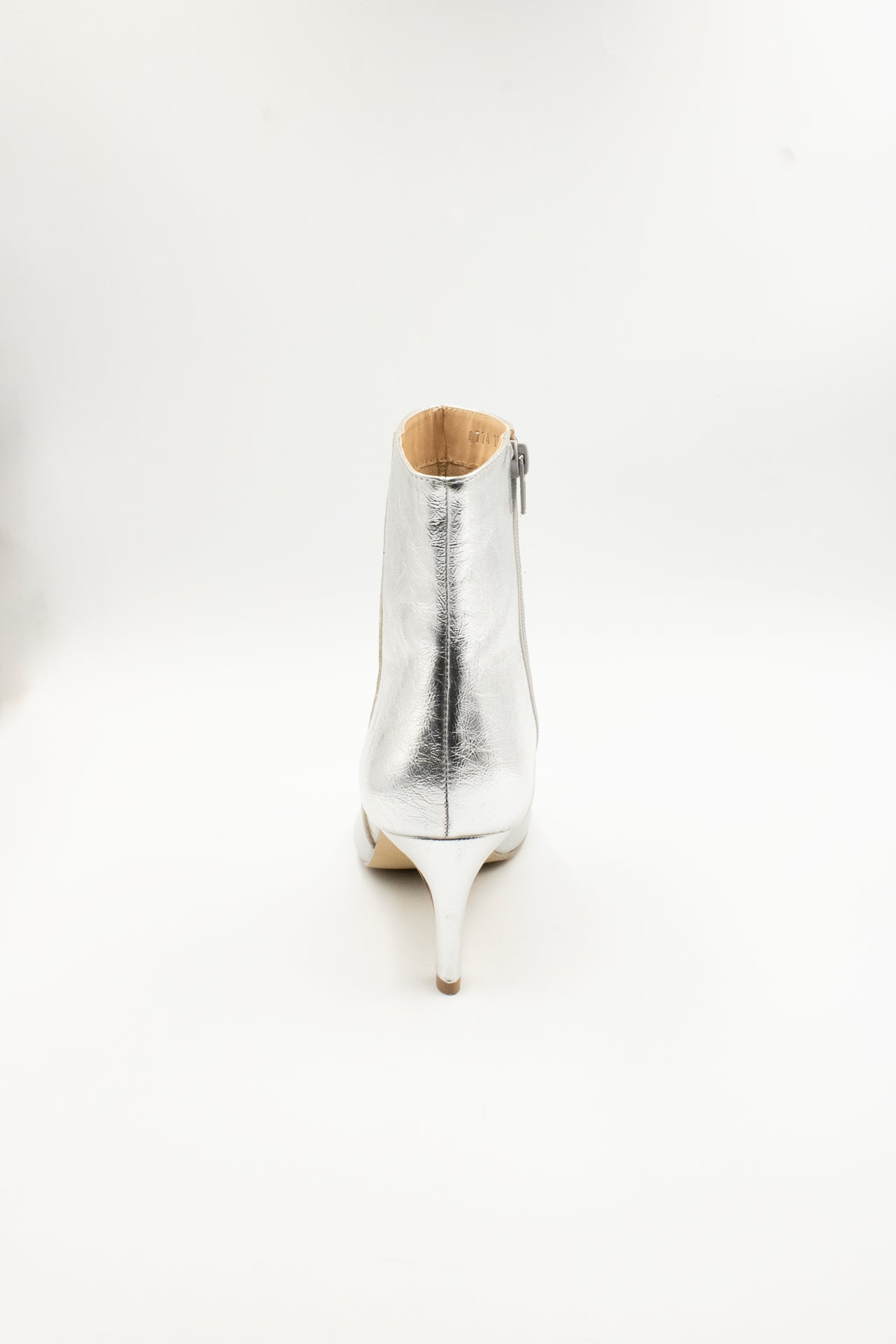 Mabel bota plata con tacón forrado