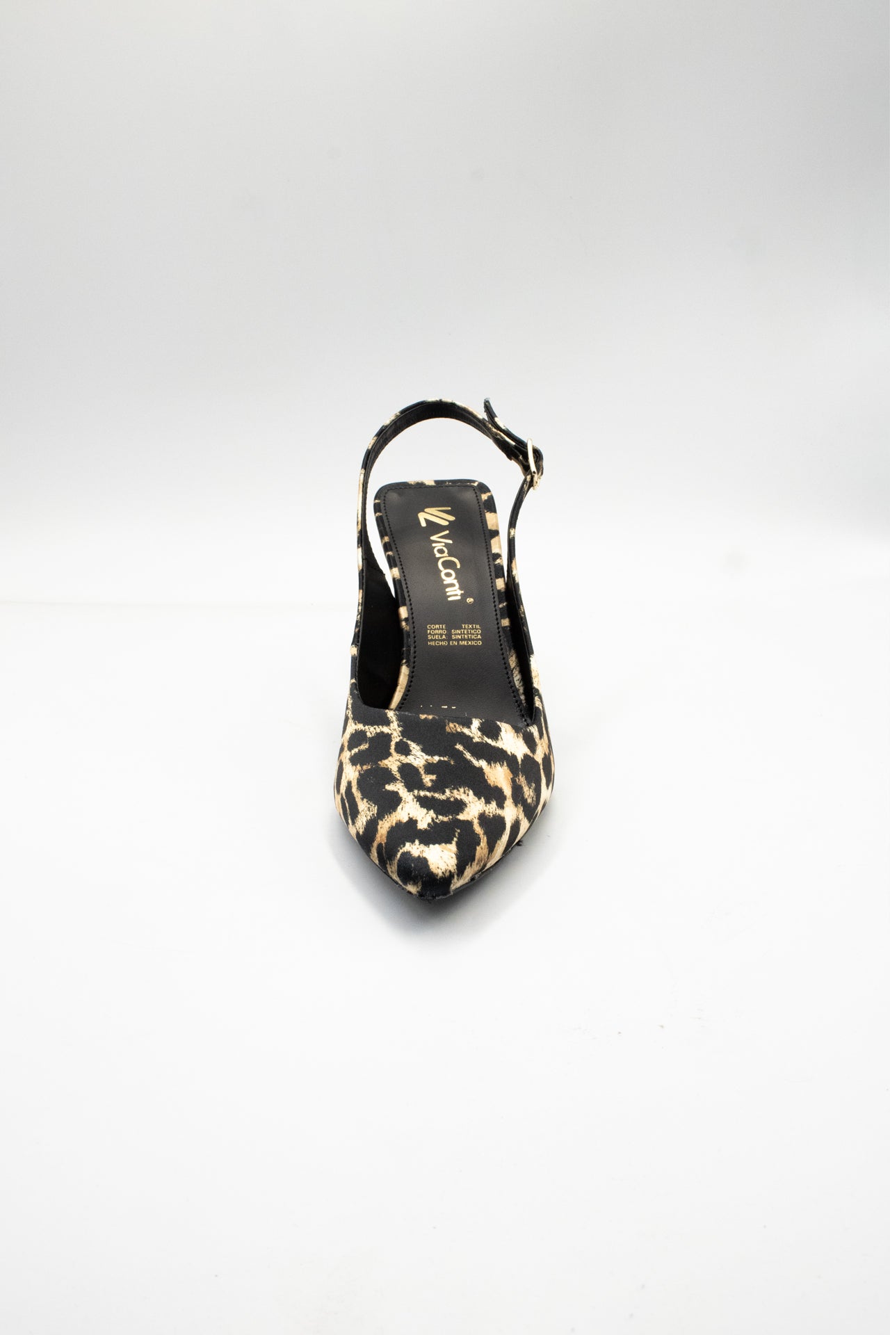 LARA Zapatilla destalonada Leopardo