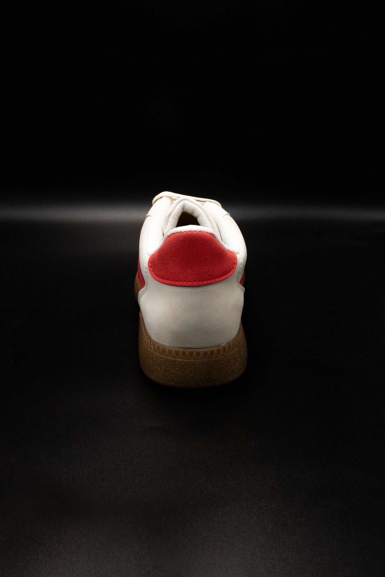 MIKA Tenis con suela de goma rojo-beige