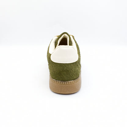 ADRIANA Tenis con suela de goma verde