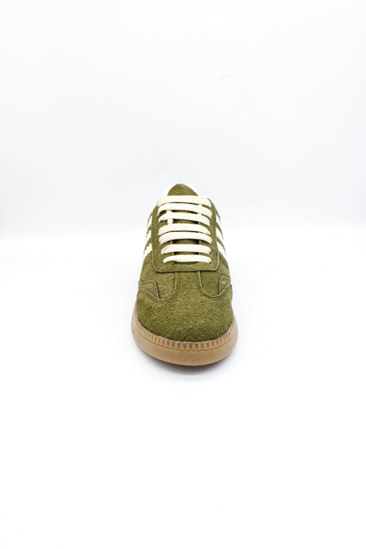 ADRIANA Tenis con suela de goma verde