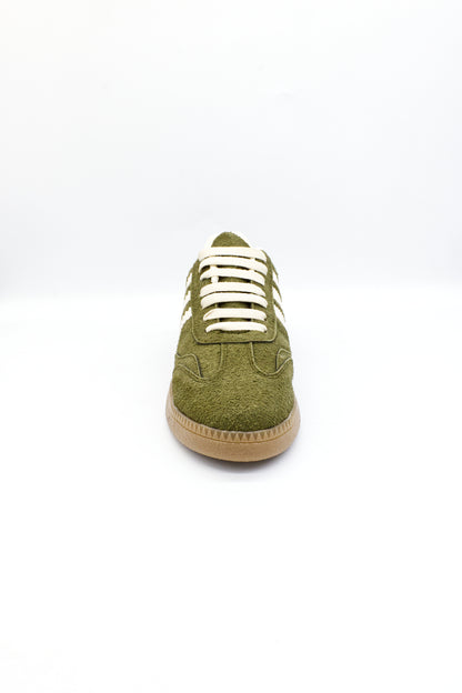 ADRIANA Tenis con suela de goma verde
