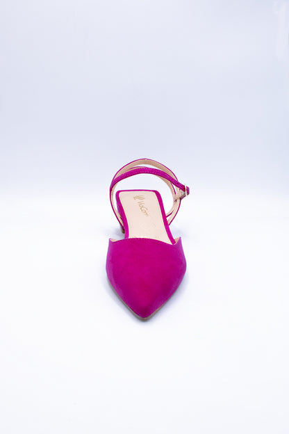 KARLA Zapatilla de piso rosa