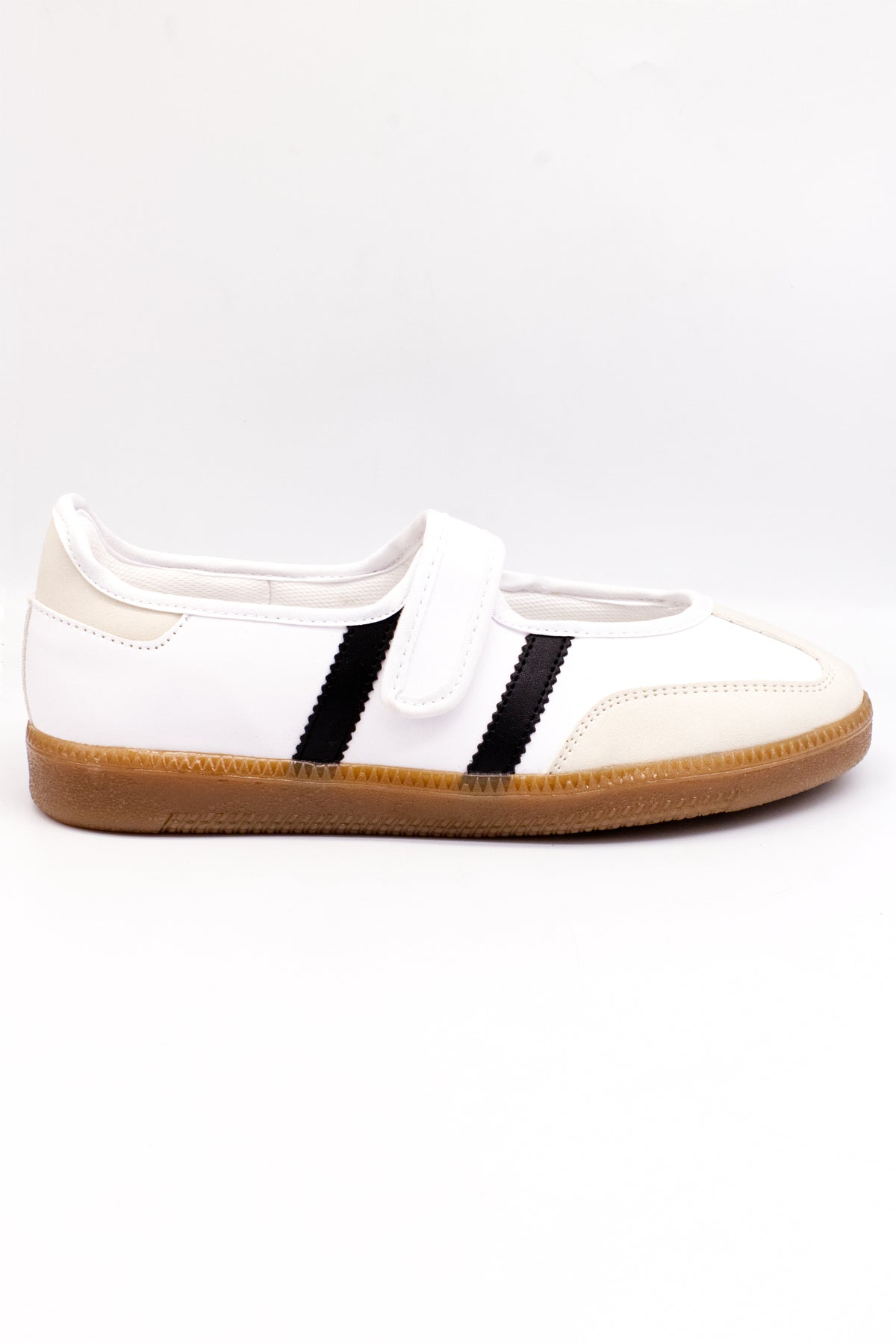 JANE Tenis flat blanco
