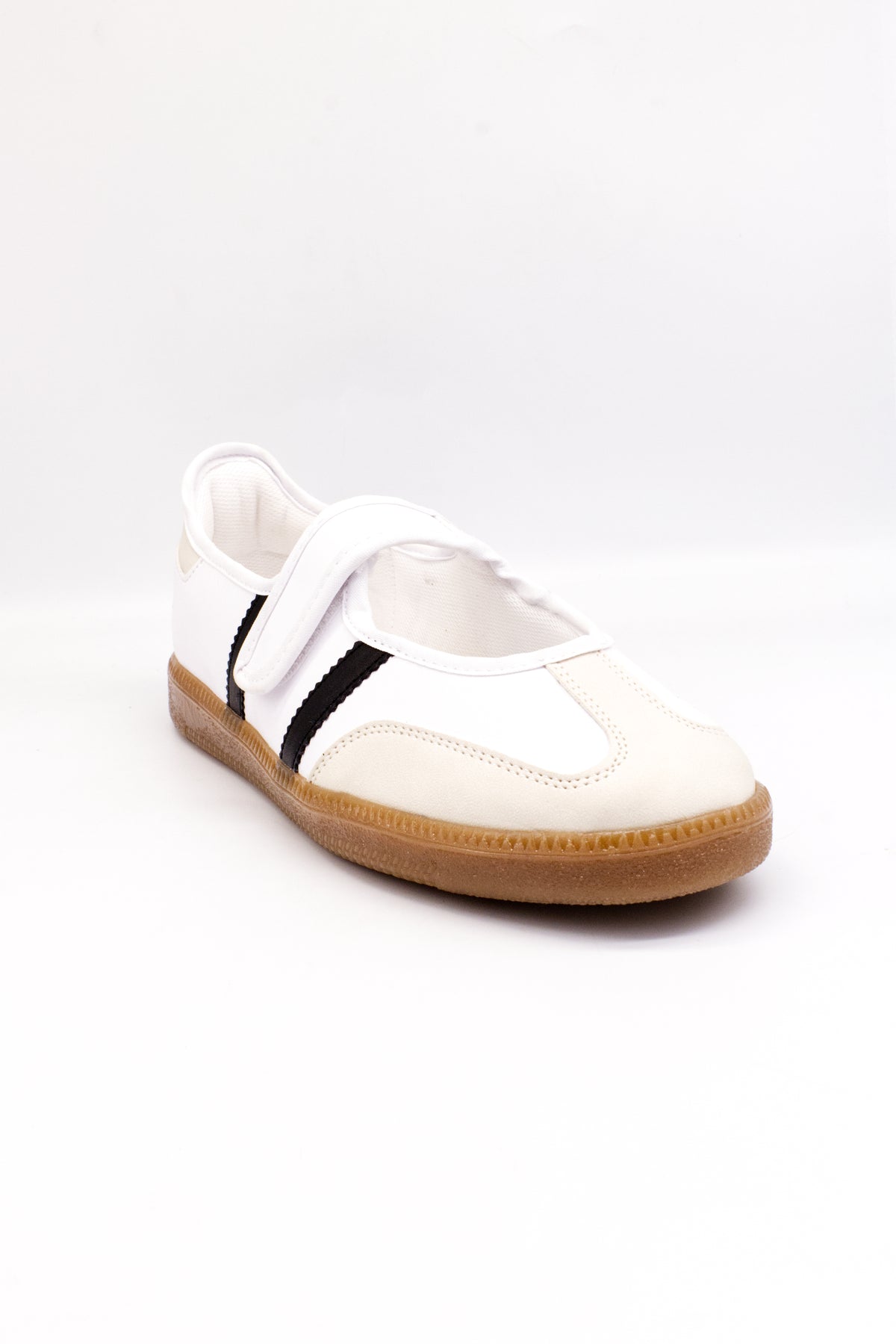 JANE Tenis flat blanco
