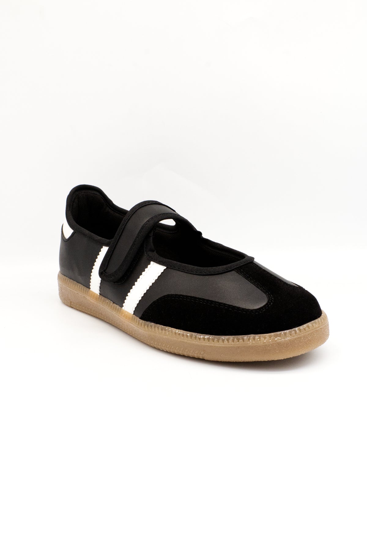 JANE Tenis flat negro
