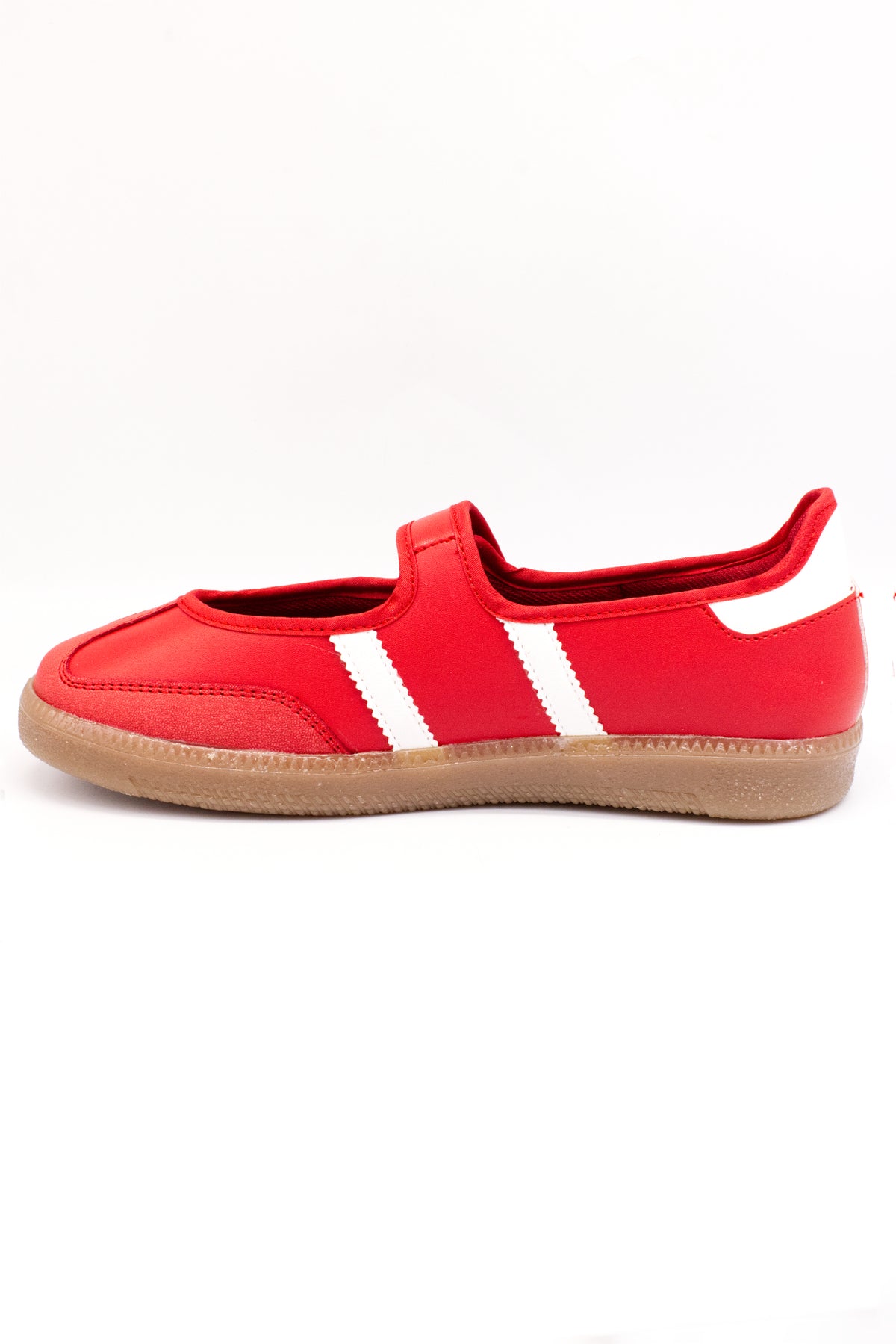 JANE Tenis flat rojo