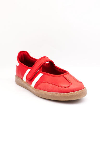 JANE Tenis flat rojo