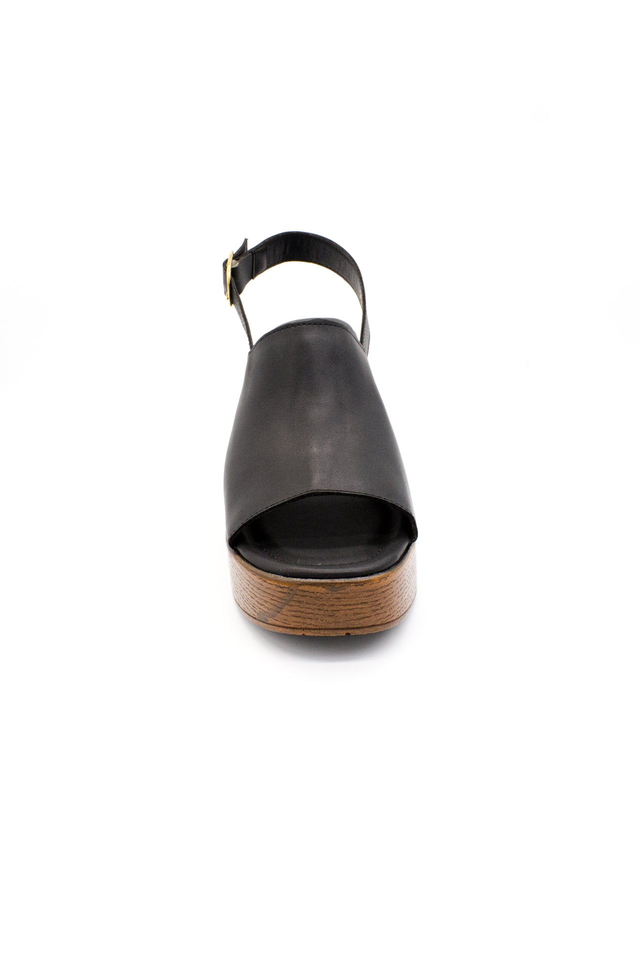 MARLEN sandalia con plataforma negro