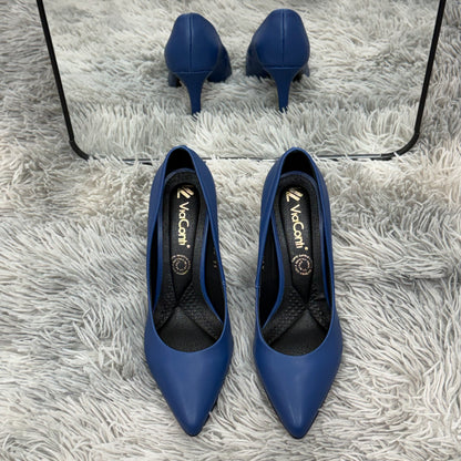 OLIVIA zapatilla con plantilla de confort Azul