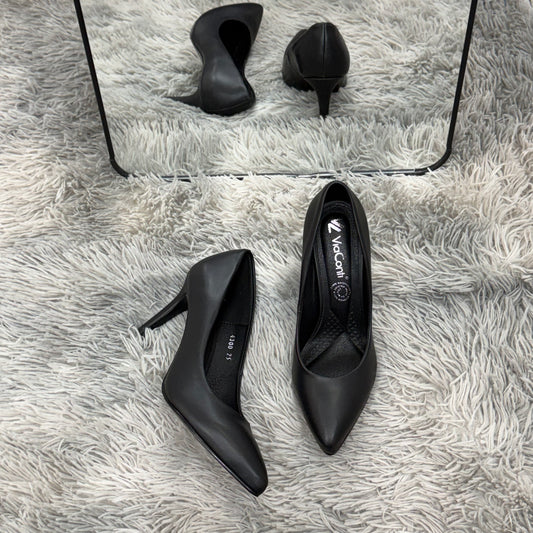 OLIVIA zapatilla con plantilla de confort Negro