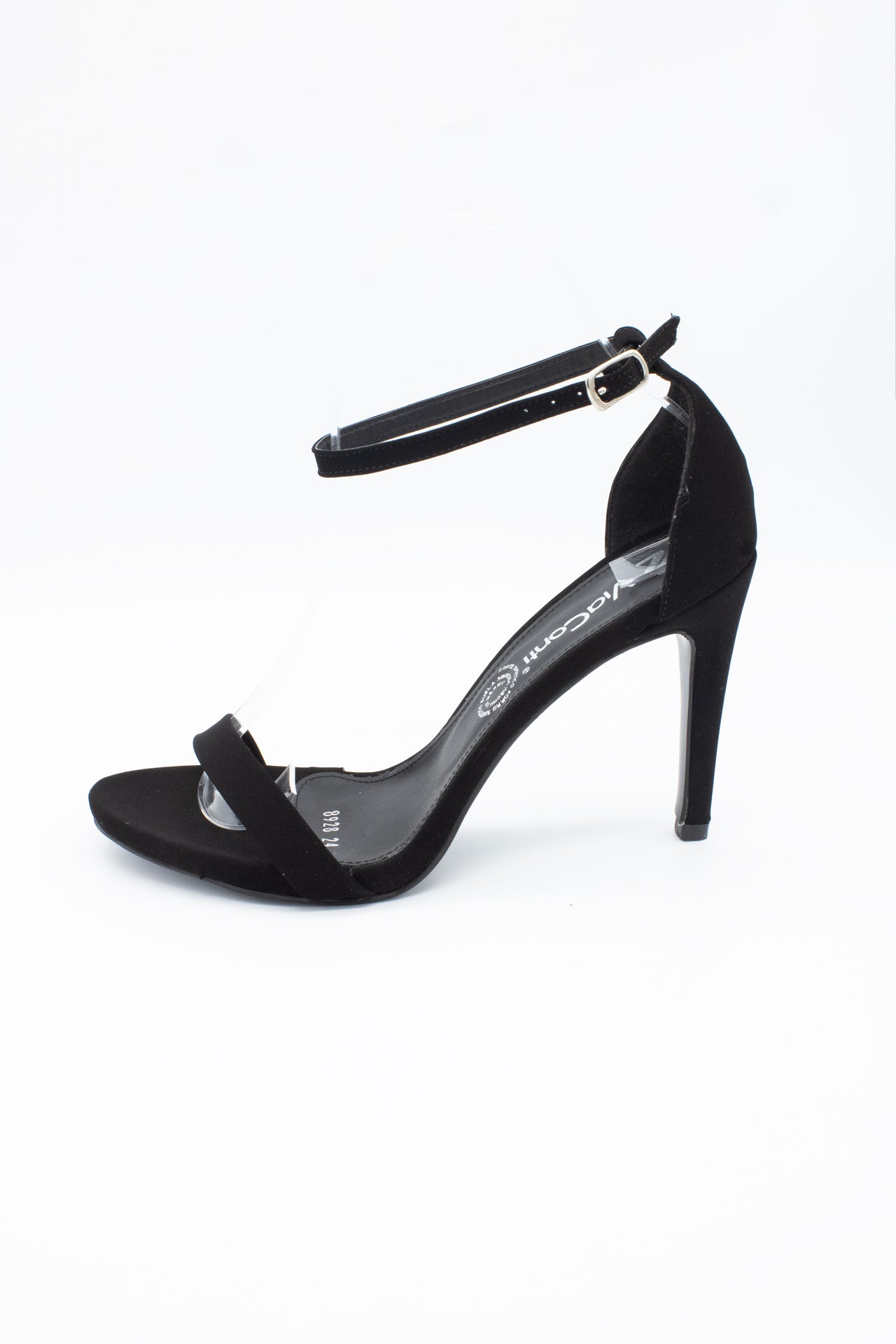 SUSIE Zapatilla de tacón Negro con talonera