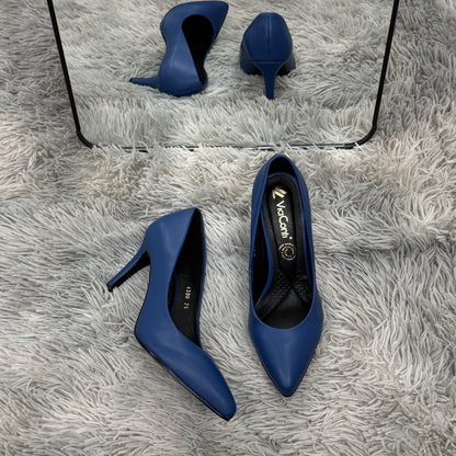 OLIVIA zapatilla con plantilla de confort Azul