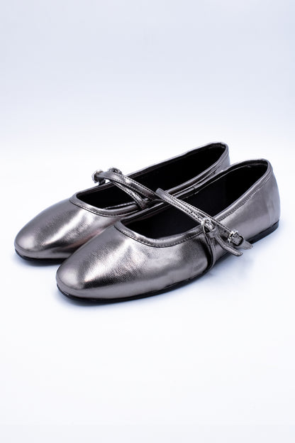 MELINA Zapatilla de piso inox