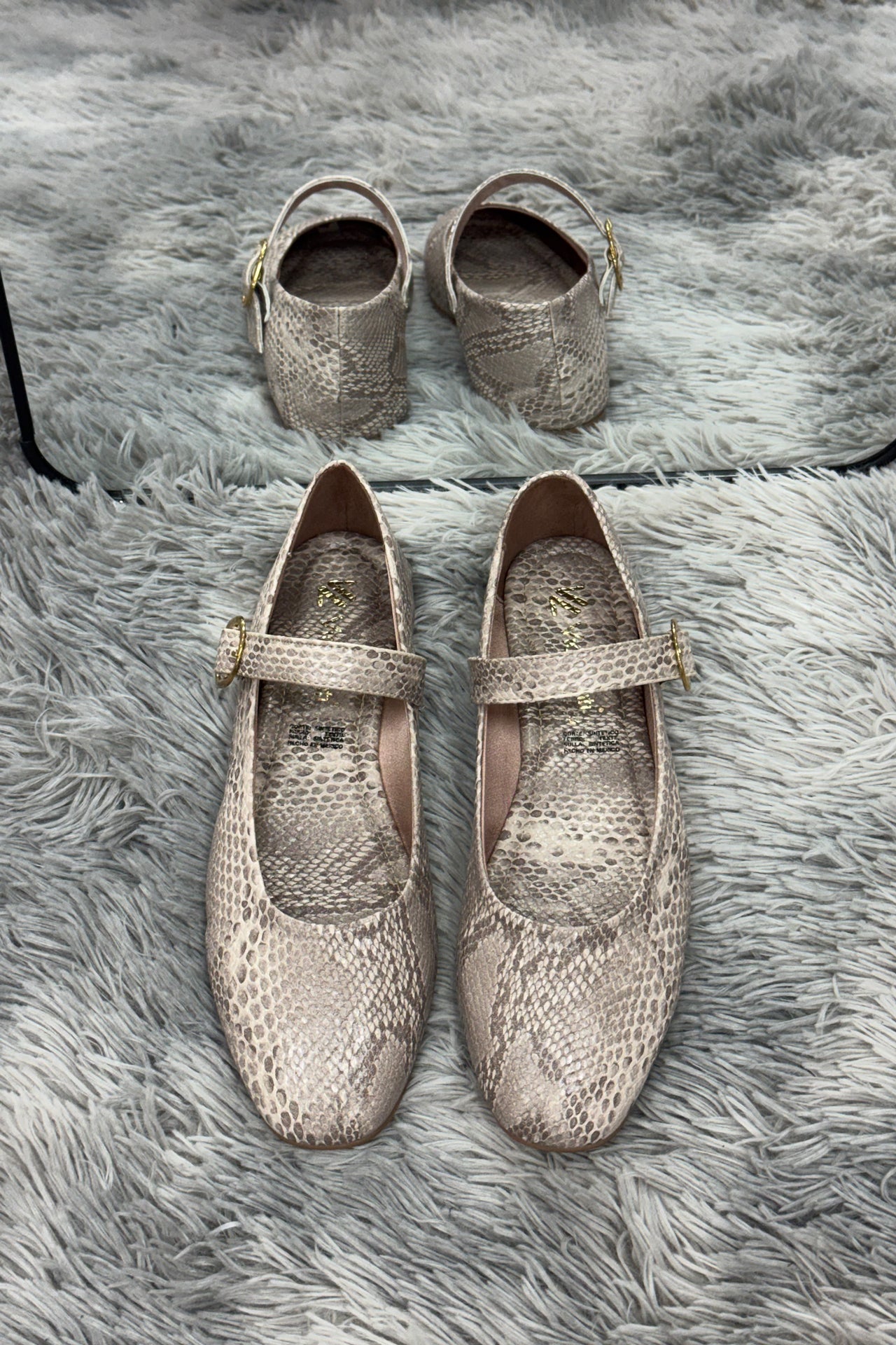 CORAL balerina de piso capuchino