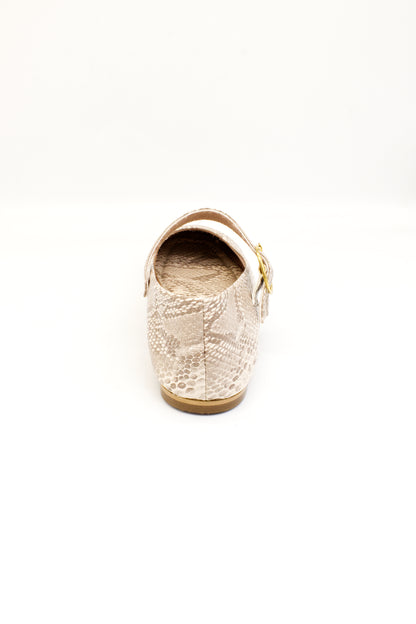 CORAL balerina de piso capuchino