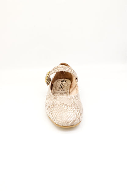 CORAL balerina de piso capuchino