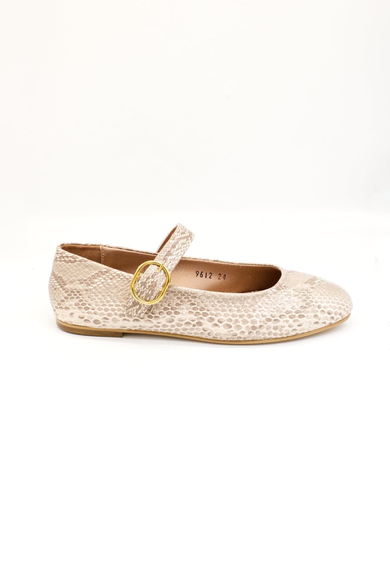 CORAL balerina de piso capuchino